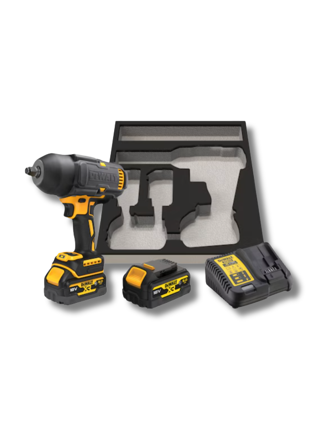 DCF900P2G-QW Boulonneuse 1/2'' XR 18V 5 Ah Li-Ion brushless 1396 Nm - Pack